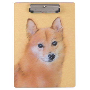 Porte-bloc Peinture finlandaise Spitz - Jote Original Chien A