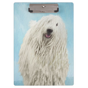 Porte-bloc Peinture Komondor - Cute Original Chien Art