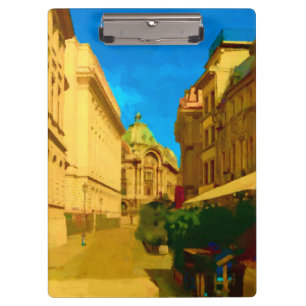Porte-bloc Peinture numérique de Bucarest