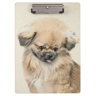 Porte-bloc Peinture Pekingese - Cute Original Chien Art