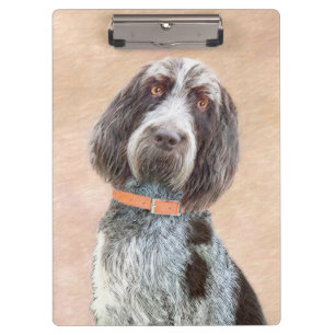 Porte-bloc Peinture Spinone Italiano - Belle Art Original Chi