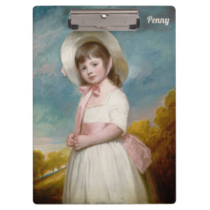 Porte-bloc PENNY ~ MISS JULIANA WILLOUGHBY George Romney ~