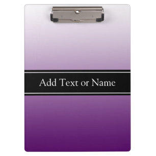 Porte-bloc Personnalisé à dégradé violet