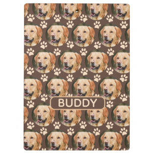 Porte-bloc Personnalisé Animaux de compagnie Photo Motif Nom 