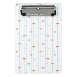 Porte-bloc personnalisé Mini Rayure Ruban Sucré