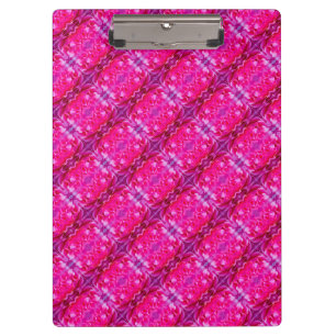 Porte-bloc Pétales de rose rose vif M modèle floral