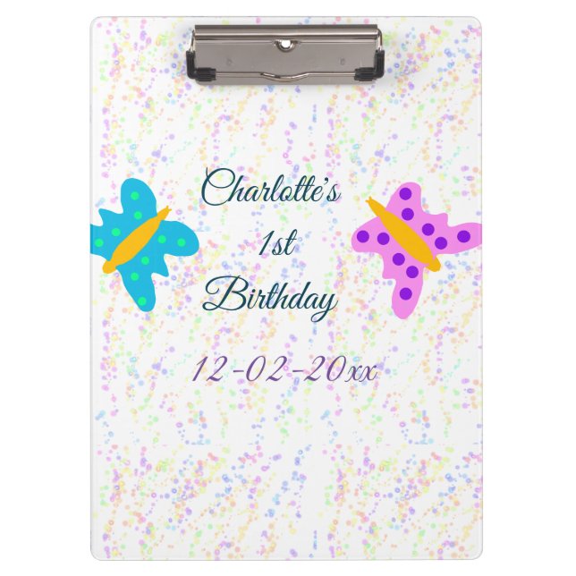 PORTE-BLOC PETIT ANNIVERSAIRE DE CUTIE (Devant)