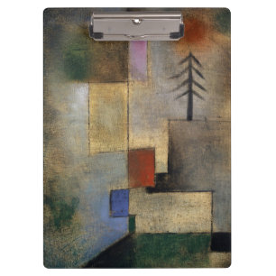Porte-bloc Petite photo de Fir Trees par Paul Klee