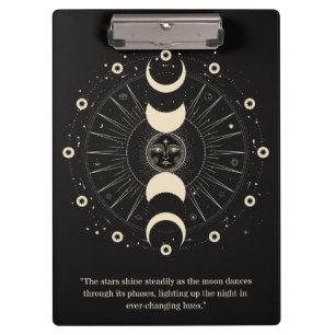 Porte-bloc Phases de nuit Lune et Starlit