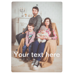 Porte-bloc Photo et/ou texte faits sur commande