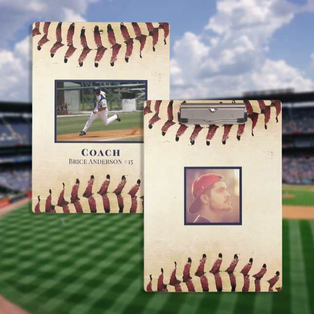 Porte-bloc Photos de baseball (Créateur téléchargé)