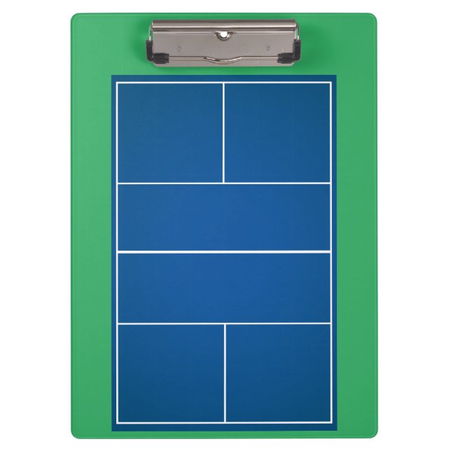 Porte-bloc Pickleball pour entraîneur & joueur (Devant)