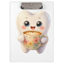 Pince-notes de caractère Kawaii amateur de café de