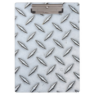 Porte-bloc Plaque diamant en acier
