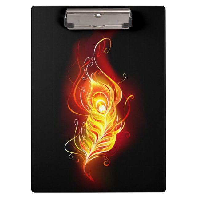 Porte-bloc Plumes de paquetage de feu (Devant)