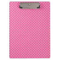 Point Blanc Fond Rose Élégant Polka Pointillé