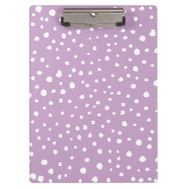 Porte-bloc Points Dalmatiens Lilac, Points Dalmatiens, Pots D (Devant)