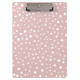 Porte-bloc Points Dalmatiens Rose, Points Dalmatiens, Impress