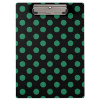 Pois vert et noir