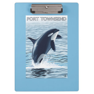 Porte-bloc Port Townsend, sauter de WashingtonOrca