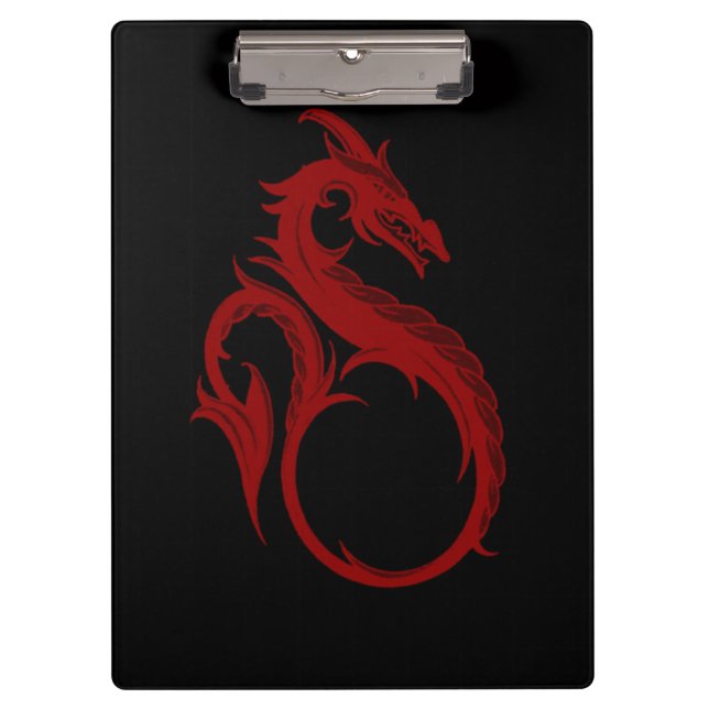 Porte-bloc Porte - bloc Apalala Dragon Rouge (Devant)