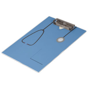 Porte-bloc Porte - bloc bleu de l'infirmière Médicale de Sc