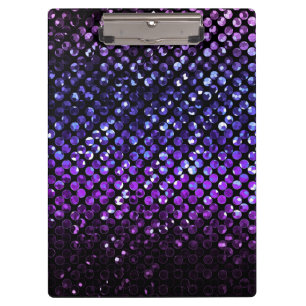 Porte-bloc Porte - bloc Bling en cristal pourpre Strass