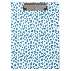 Porte-bloc Porte - bloc Coeur Bleu