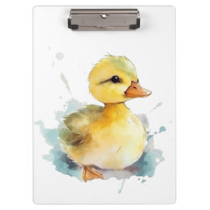 Porte-bloc Porte - bloc d'aquarelle pour canard bébé
