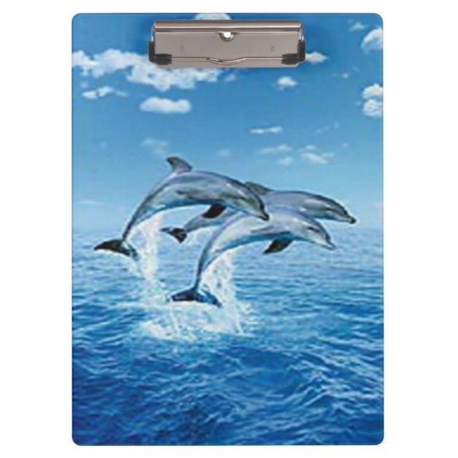 Porte-bloc Porte - bloc dauphins (Devant)
