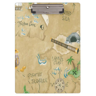Porte-bloc Porte - bloc de carte du trésor