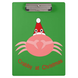 Porte-bloc Porte - bloc de crabe de Noël