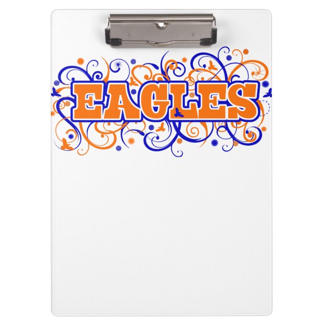 Porte-bloc Porte - bloc de design Bronson Eagles Swirl (Devant)