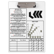 Porte - bloc de fusil cible (avec carte de pointag