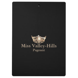 Porte-bloc Porte - bloc de la Couronne de style Miss America