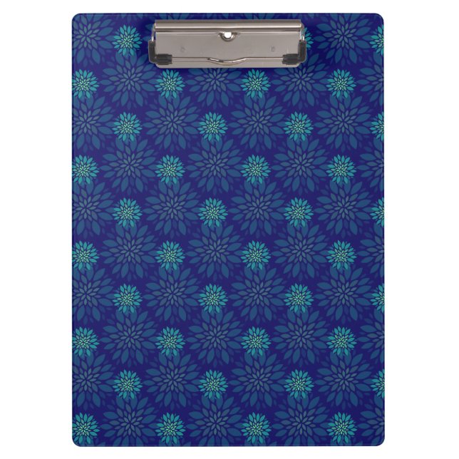 Porte-bloc Porte - bloc de modèle floral (Devant)