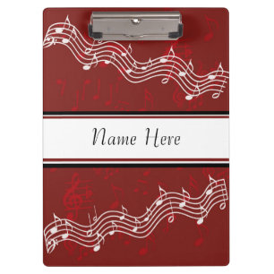 Porte-bloc Porte - bloc de note de musique