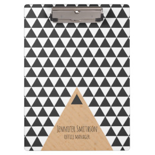 Porte-bloc Porte - bloc de style géométrique moderne