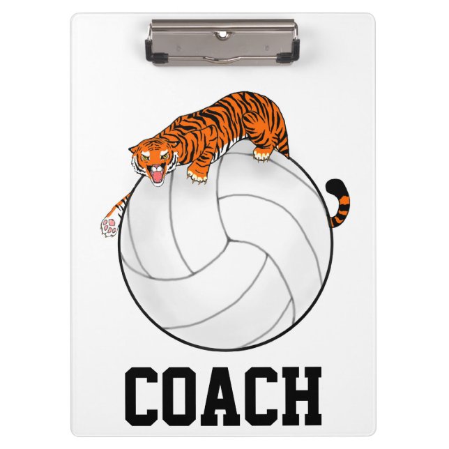 Porte-bloc Porte - bloc de volleyball de tigre, porte - bloc (Devant)