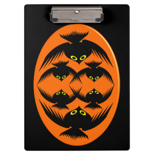 Porte-bloc Porte - bloc des corbeaux d'Halloween