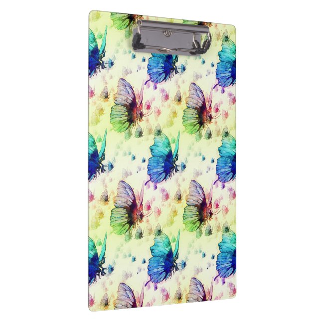 Porte-bloc Porte - bloc des papillons aquarelle (Swatch)