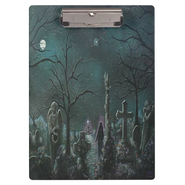 Porte-bloc Porte - bloc fantôme de cimetière (Devant)