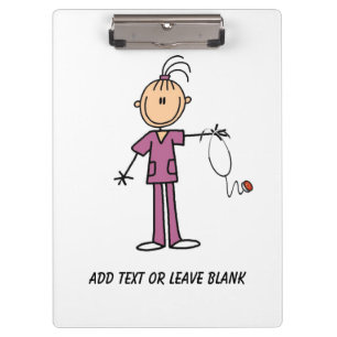 Porte-bloc Porte - bloc femelle de l'infirmière 2 de brune