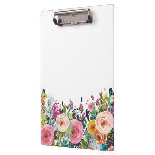 Porte-bloc Porte - bloc floral peint d'affaires de styliste