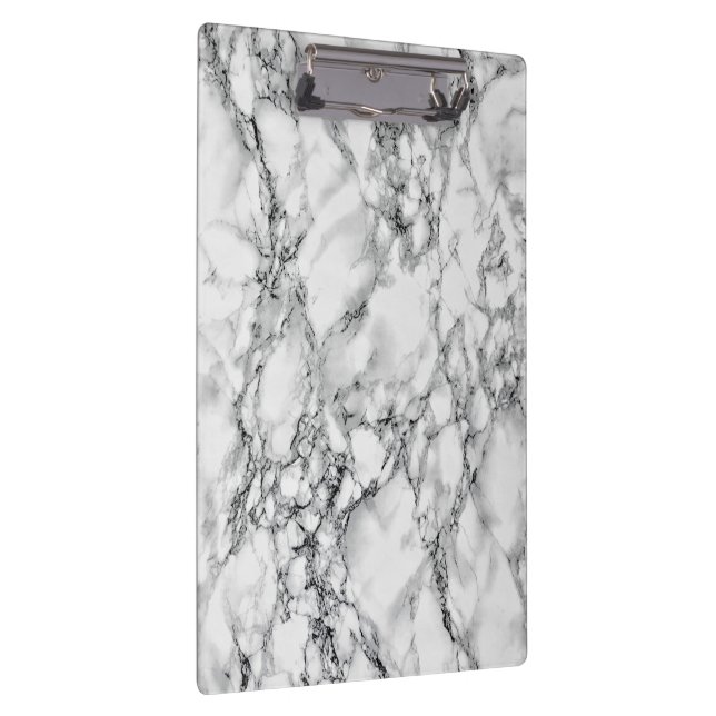 Porte-bloc Porte - bloc Marbre blanc (Swatch)