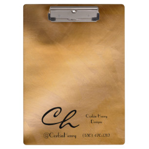 Porte-bloc Porte - bloc métallique en cuivre