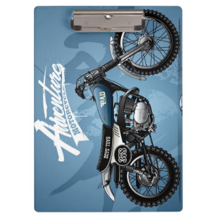 Porte-bloc Porte - bloc motocross Blue Dirt Bike Approvisio