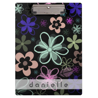 Porte-bloc Porte - bloc multicolore personnalisé de fleur