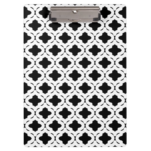 Porte-bloc Porte - bloc noir et blanc (Devant)