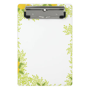 Porte-bloc Porte-bloc-notes mini design citron mignon et fonc